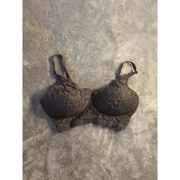 Maidenform Other - Maidenform Rendezvous Black Lace and Nylon‎ Bra Misses Size 34D